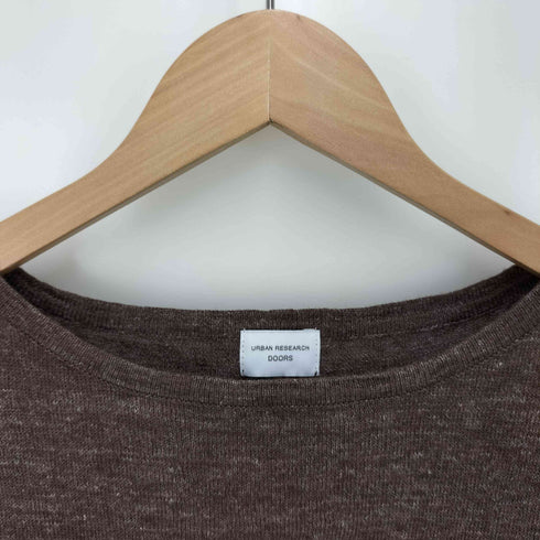 アーバンリサーチドアーズ URBAN RESEARCH DOORS 23SS リネンボートネックニット レディース JPN:M