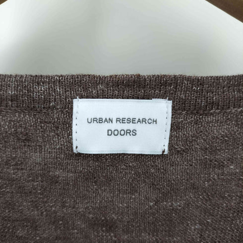 アーバンリサーチドアーズ URBAN RESEARCH DOORS 23SS リネンボートネックニット レディース JPN:M
