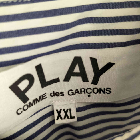 プレイコムデギャルソン PLAY COMME des GARCONS L/S STRIPE SHIRT メンズ XXL