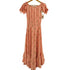Angels by the Sea Hawai ハワイアン パイナップル柄 ロングフレアワンピース レディース S/M