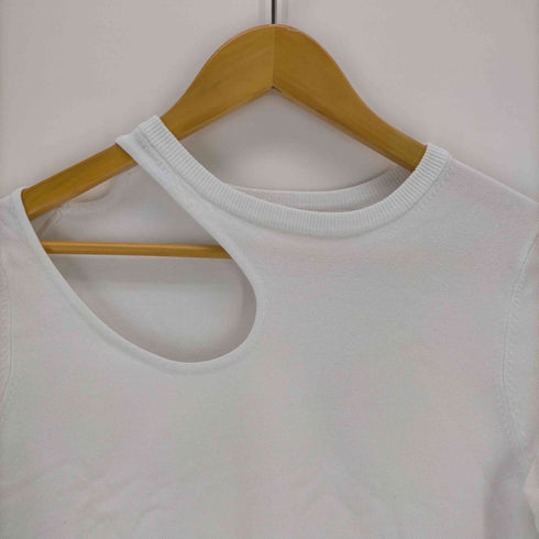 スタイリング styling カットアウトニットプルオーバー レディース ONE SIZE