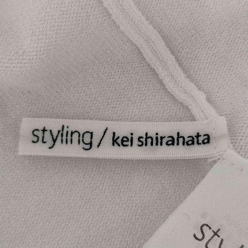 スタイリング styling カットアウトニットプルオーバー レディース ONE SIZE