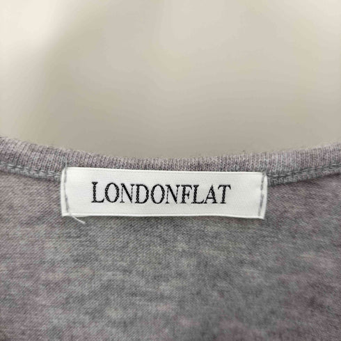 LONDONFLAT ロゴプレート S/S ニット 韓国 レディース