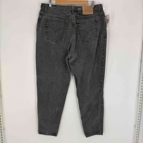 リーバイス Levis USA製 550 ボタン裏532 テーパードブラックデニムパンツ メンズ M