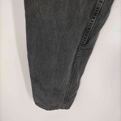 リーバイス Levis USA製 550 ボタン裏532 テーパードブラックデニムパンツ メンズ M
