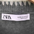 ザラ ZARA RUFFLED KNIT VEST フリル ニット ベスト レディース import:M