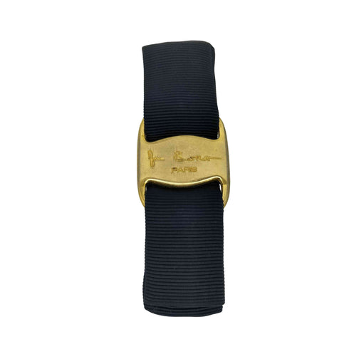 サルヴァトーレフェラガモ Salvatore Ferragamo グリップ式 バレッタ レディース