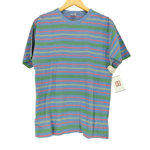 ギャップ Gap マルチボーダークルーネックs/s tシャツ メンズ JPN:M