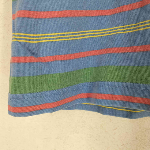 ギャップ Gap マルチボーダークルーネックs/s tシャツ メンズ JPN:M