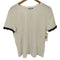 ザラ ZARA レース 切替 S/S Tシャツ レディース import:M