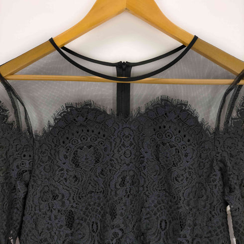 troisiemeCHACO チュールパネルワンピース レディース JPN:38