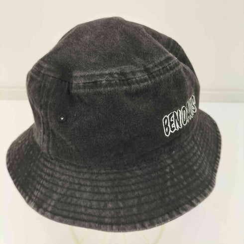 ベンデイビス BEN DAVIS ロゴ刺繍 デニムライク バケットハット メンズ