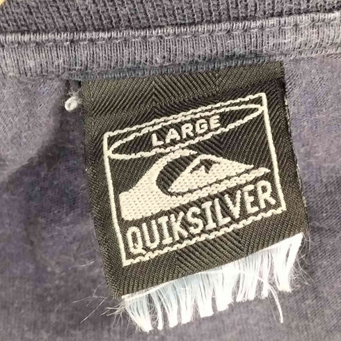 クイックシルバー Quiksilver 90s USA製 両面プリント S/S Tシャツ メンズ import:L