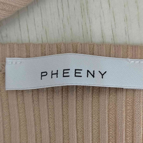フィーニー PHEENY random rib back open レディース FREE