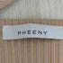 フィーニー PHEENY random rib back open レディース FREE