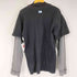 クイックシルバー Quiksilver 90-00s USA製 レイヤードクルーネックカットソー メンズ import:M