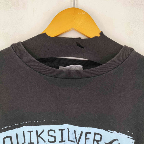 クイックシルバー Quiksilver 90-00s USA製 レイヤードクルーネックカットソー メンズ import:M