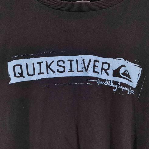 クイックシルバー Quiksilver 90-00s USA製 レイヤードクルーネックカットソー メンズ import:M