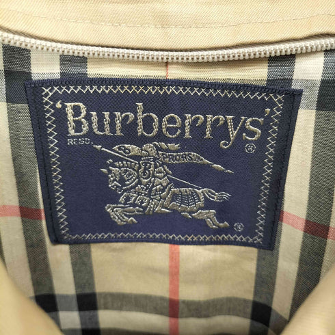 バーバリーズ BURBERRYS 裏地ノヴァチェックステンカラーコート メンズ