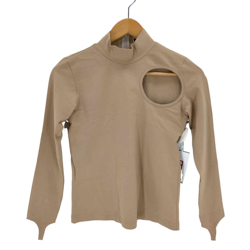 JOHN NUDE FITTED CUT-OUT TOP レディース JPN:M