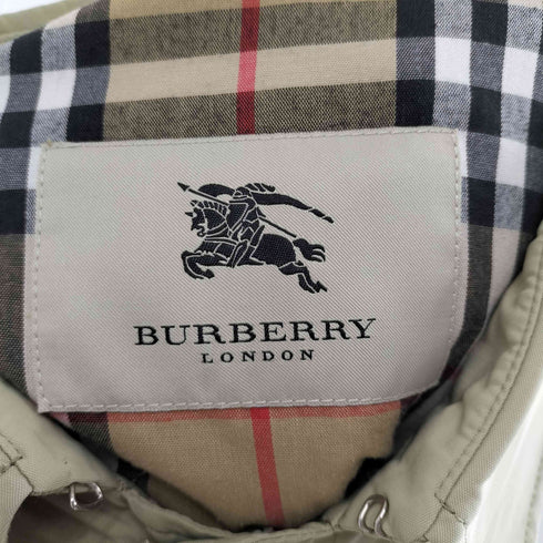 バーバリーロンドン BURBERRY LONDON MADE IN USA 裏地ノヴァチェックステンカラーコート メンズ