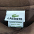 ラコステ LACOSTE 90-00S PERU製 ワンポイントロゴ刺繍 S/S 鹿の子ポロシャツ メンズ