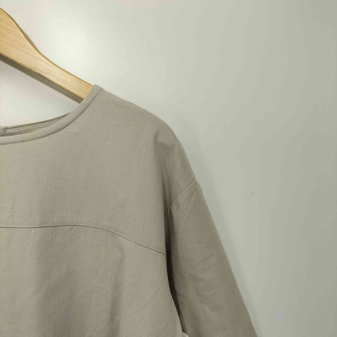 リブインコンフォート live in comfort 揺れるヘムラインを楽しむ麻混トップス レディース JPN:M