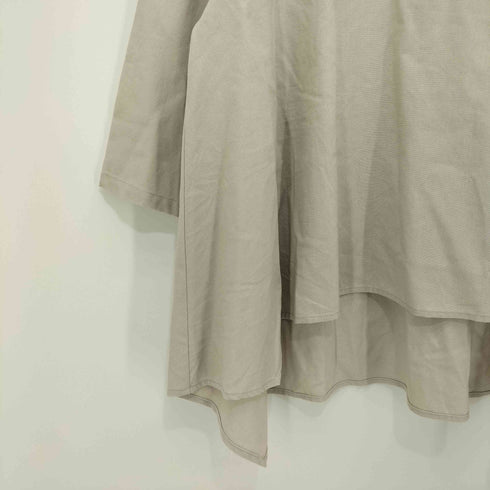 リブインコンフォート live in comfort 揺れるヘムラインを楽しむ麻混トップス レディース JPN:M