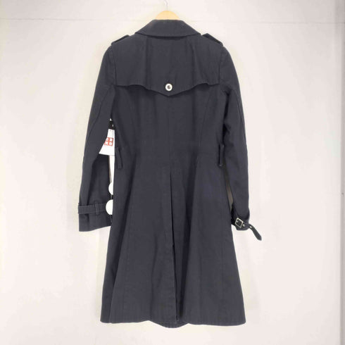 バーバリーブルーレーベル BURBERRY BLUE LABEL 裏地ノヴァチェックトレンチコート レディース 38