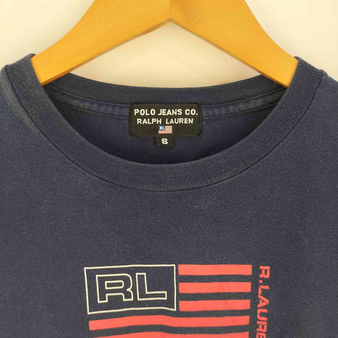 ポロジーンズカンパニーラルフローレン POLO JEANS COMPANY RALPH LAUREN ロゴプリント クルーネックTシャツ メンズ import:S