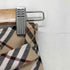 バーバリーブルーレーベル BURBERRY BLUE LABEL ベルト付き ノヴァチェックウールフレアスカート レディース 36