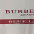 バーバリーブルーレーベル BURBERRY BLUE LABEL ラメ ロゴプリント Tシャツ レディース import:M