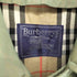 バーバリーズ BURBERRYS MADE IN ENGLAND 玉虫 裏地ノヴァチェックステンカラーコート メンズ