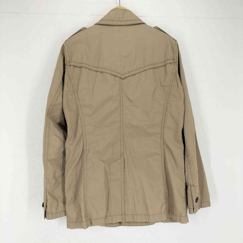 バーバリーブルーレーベル BURBERRY BLUE LABEL 裏地チェック シングルトレンチコート メンズ L