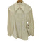 アメリ AMERI BIG COLLAR SHINE SLEEVE SHIRTS ビッグカラー シアー スリーブ シャツ レディース FREE
