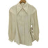 アメリ AMERI BIG COLLAR SHINE SLEEVE SHIRTS ビッグカラー シアー スリーブ シャツ レディース FREE