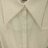 アメリ AMERI BIG COLLAR SHINE SLEEVE SHIRTS ビッグカラー シアー スリーブ シャツ レディース FREE