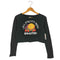 ステューシー Stussy ALL FRUITS RIPE KINGSTON フルーツプリント クロップド ロングスリーブTシャツ レディース import:S