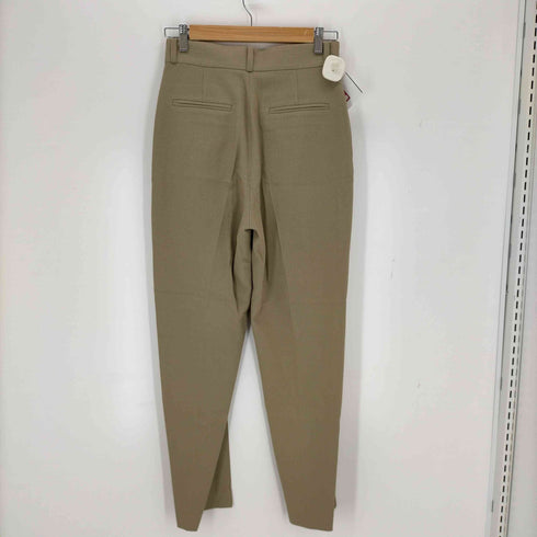 MIESROHE WASHABLEDバウルタックリネンテーパードパンツ レディース JPN:1