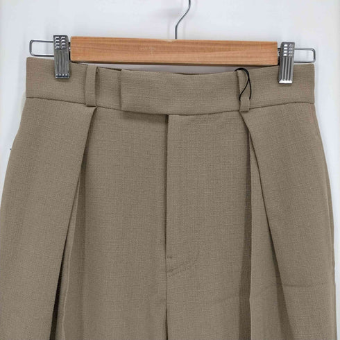 MIESROHE WASHABLEDバウルタックリネンテーパードパンツ レディース JPN:1
