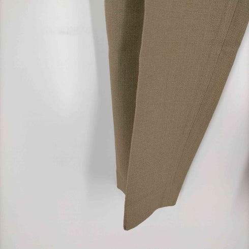 MIESROHE WASHABLEDバウルタックリネンテーパードパンツ レディース JPN:1