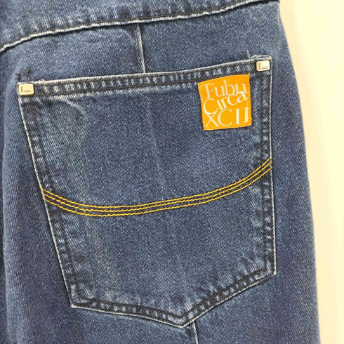 フブ FUBU B系 センタープレスデニムパンツ メンズ US:32-33