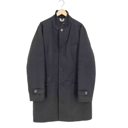 バーバリーロンドン BURBERRY LONDON 裏地ノヴァチェックフロントジップチェスターコート MADE IN PORTUGAL メンズ L