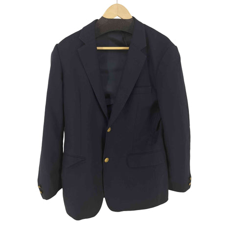 SCHOOLTIGER 金ボタン シングルテーラードジャケット メンズ 175A