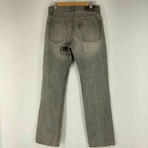 E HYPEN WORLDGALLERY チェックパッチワーク デニムパンツ メンズ 1