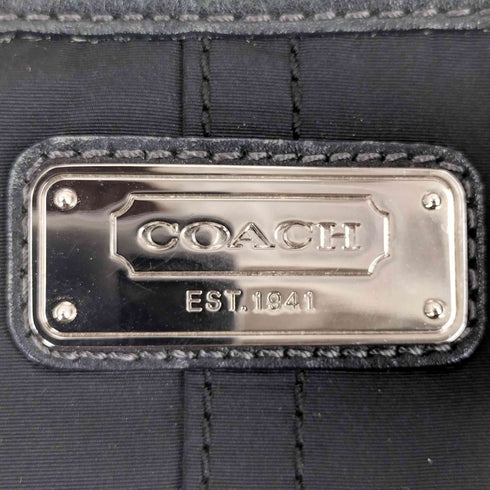 コーチ COACH ロゴプレート ナイロンワンショルダーバッグ レディース