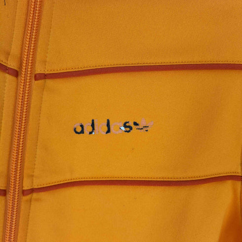 アディダスオリジナルス adidas Originals 00s ロゴプリント バイカラー ハイネック トラックジャケット レディース import:M