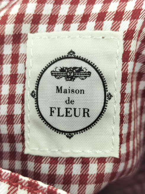 メゾンドフルール Maison de FLEUR フロントリボントートバッグ レディース