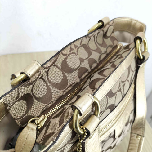 コーチ COACH シグネチャーロゴ トートバッグ レディース