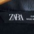 ザラ ZARA フェイクレザー シャツジャケット レディース import:XS
